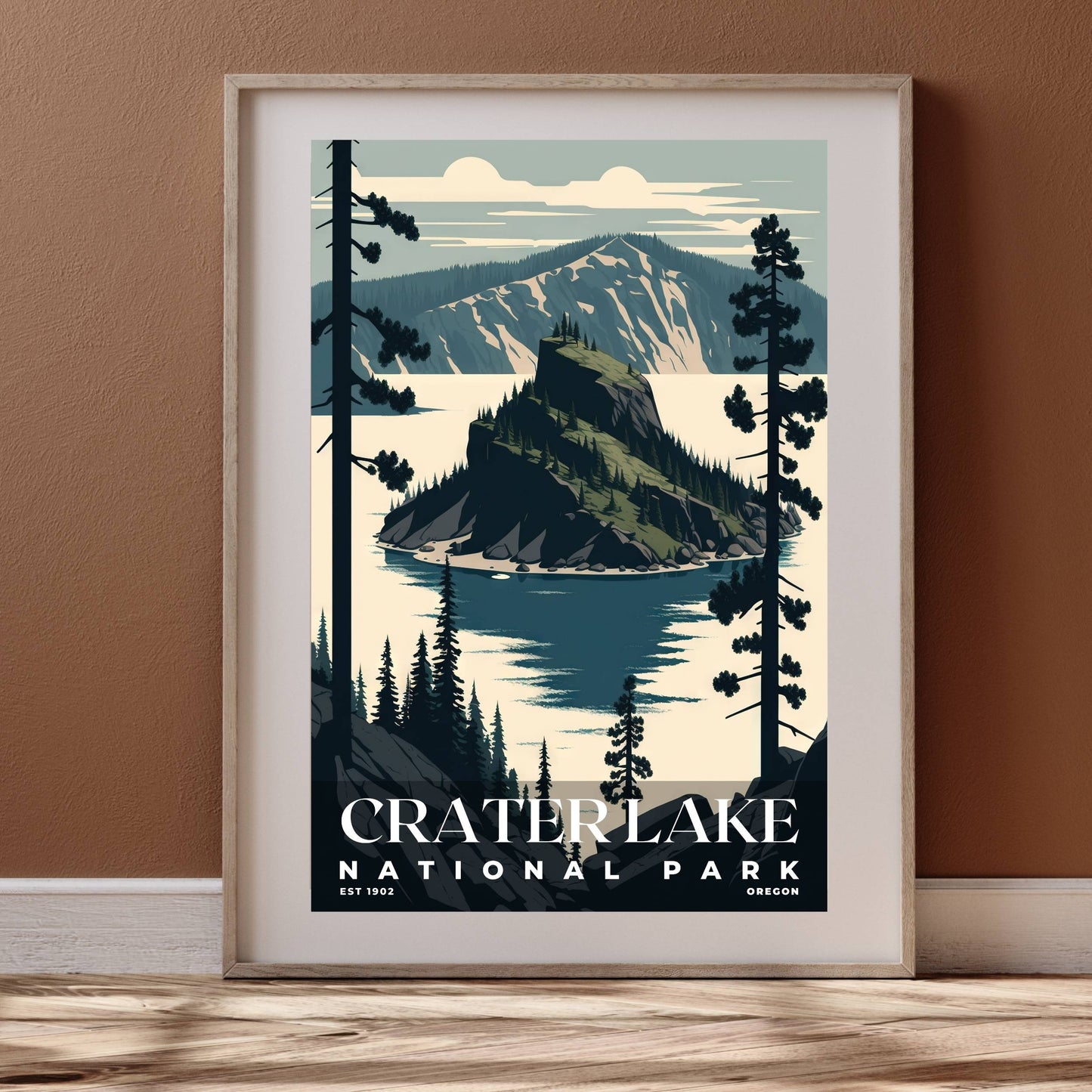 Crater Lake National Park Poster | S03