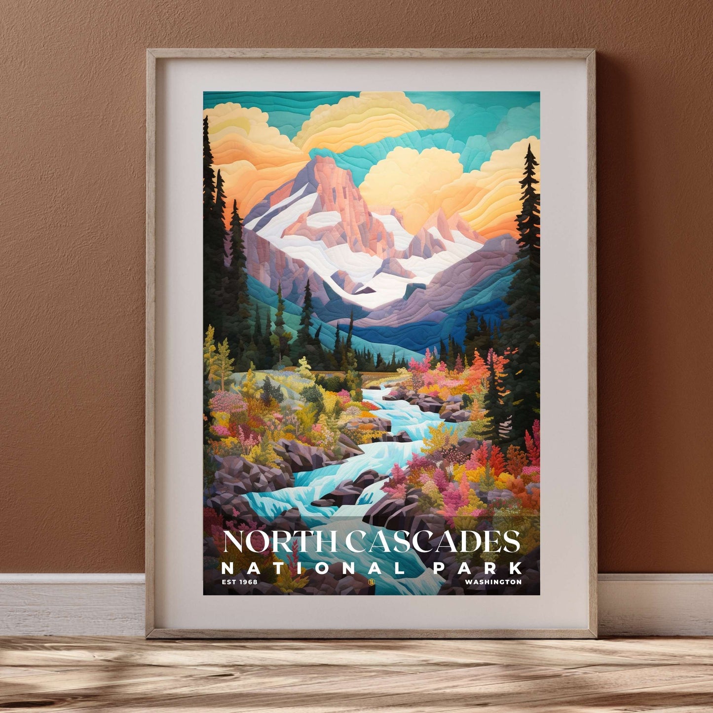 North Cascades National Park Poster | S09