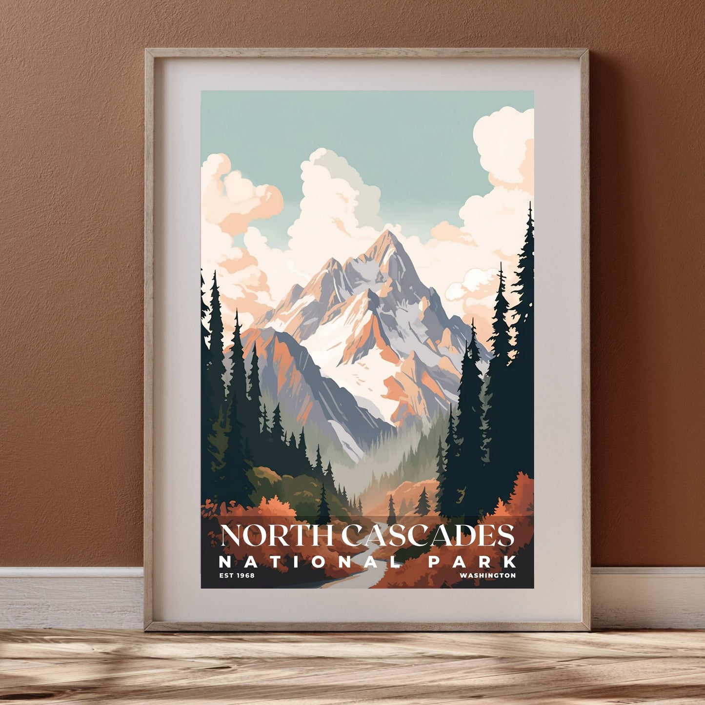 North Cascades National Park Poster | S03