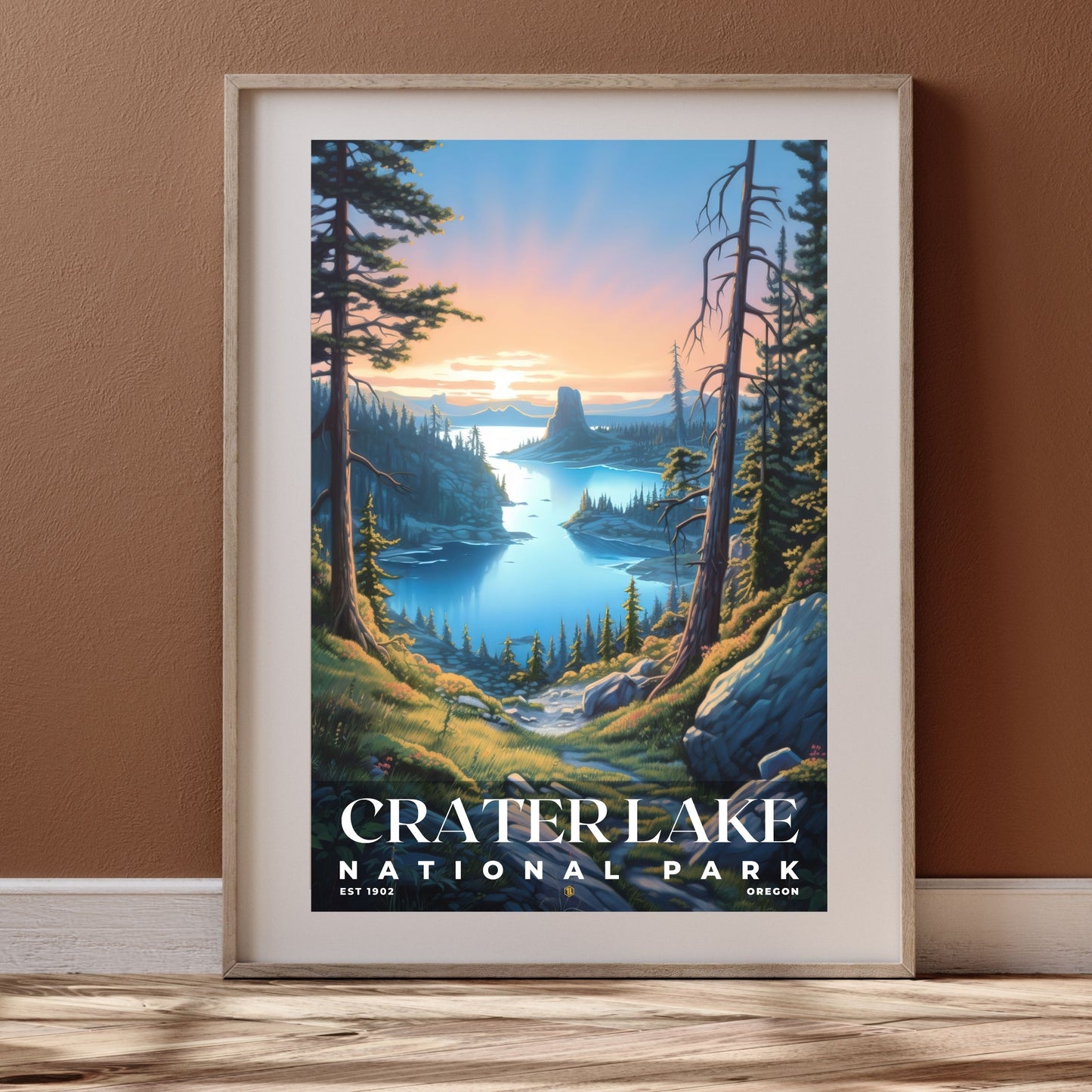 Crater Lake National Park Poster | S02