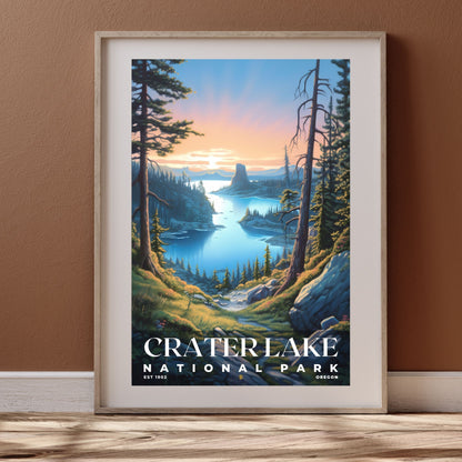 Crater Lake National Park Poster | S02