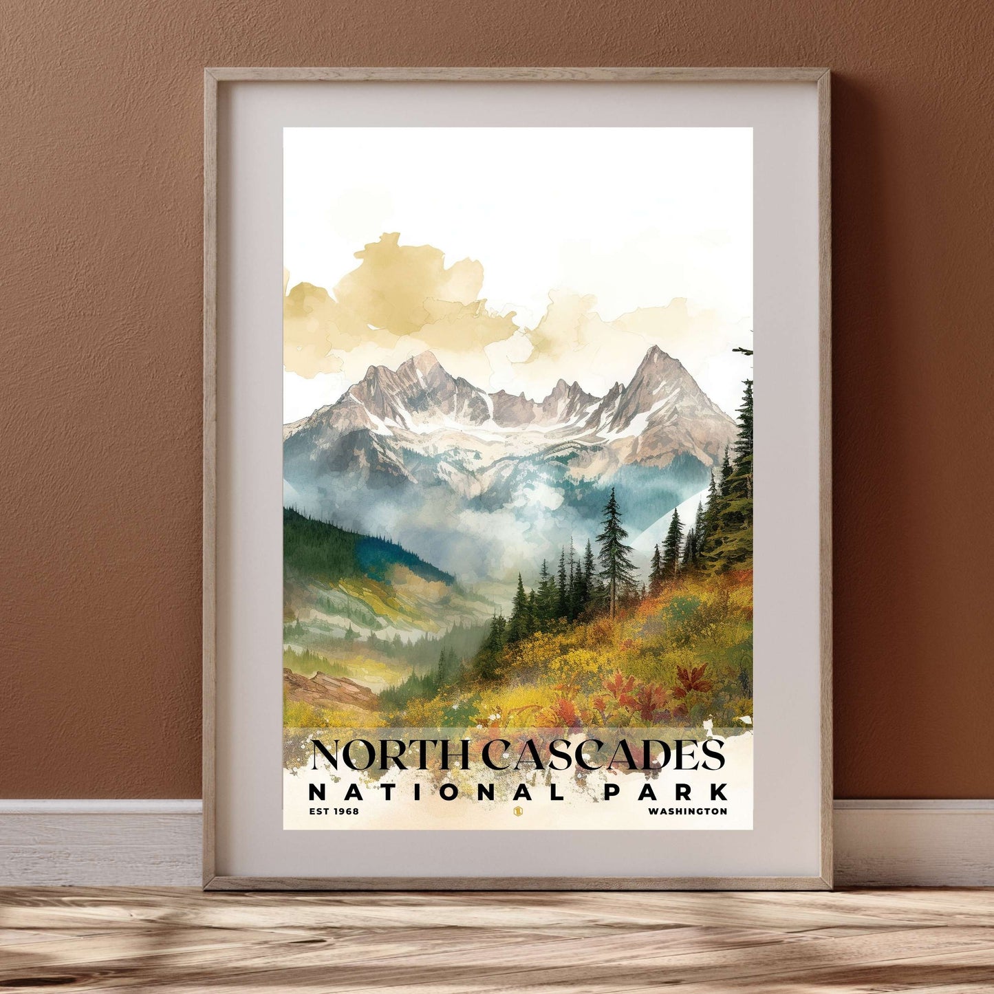 North Cascades National Park Poster | S04