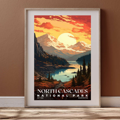 North Cascades National Park Poster | S07