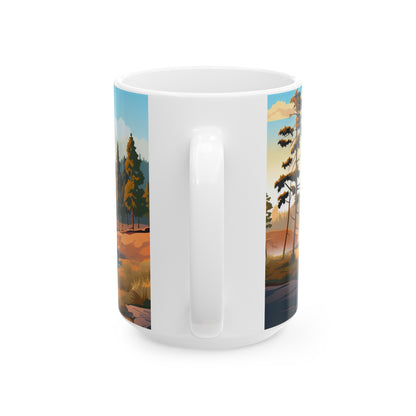 Hot Springs National Park Mug | White Ceramic Mug (11oz, 15oz)