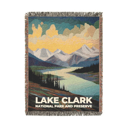 Lake Clark National Park Woven Blanket | S09