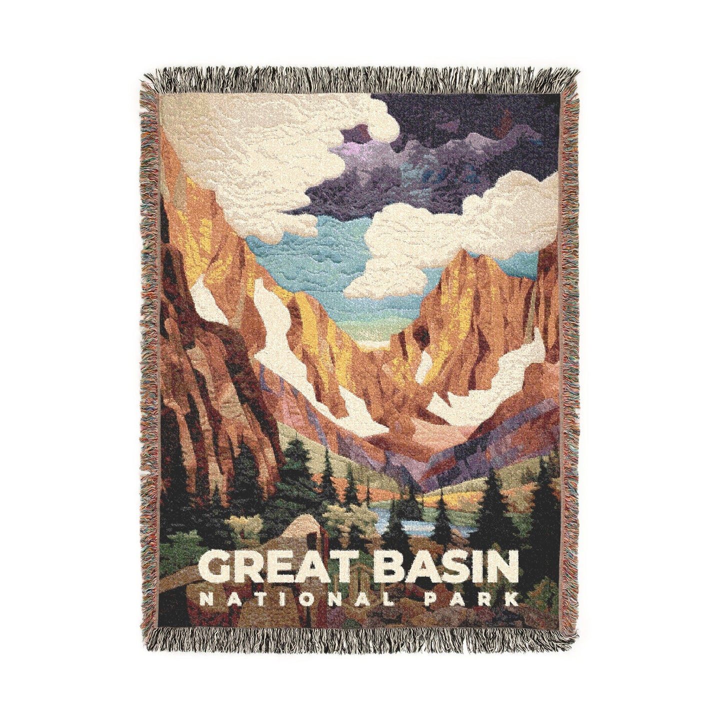 Great Basin National Park Woven Blanket | S09