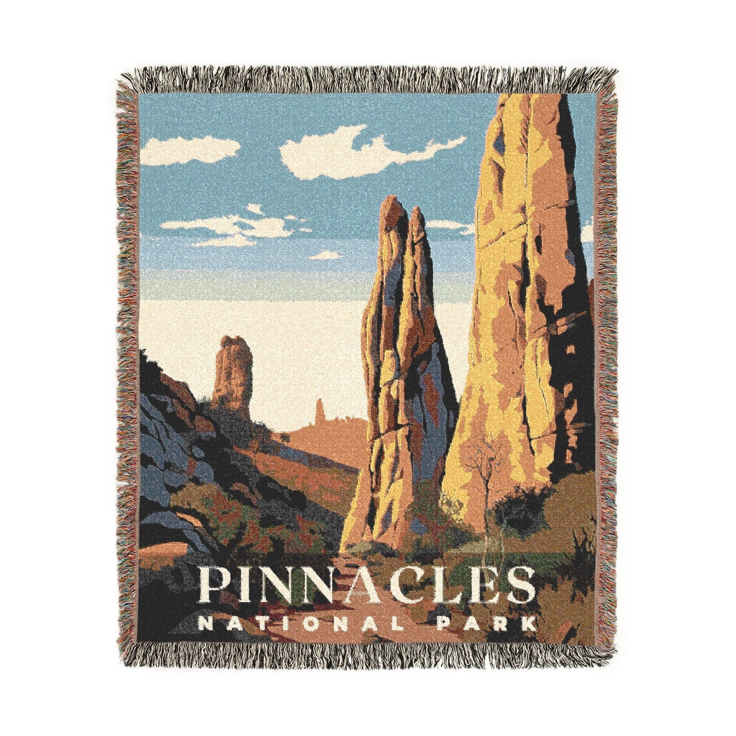 Pinnacles National Park Woven Blanket | S01
