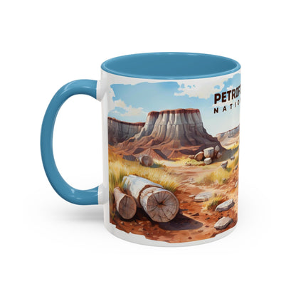 Petrified Forest National Park Mug | Accent Coffee Mug (11, 15oz)