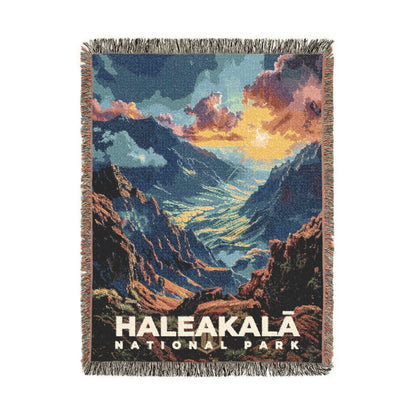 Haleakala National Park Woven Blanket | S16