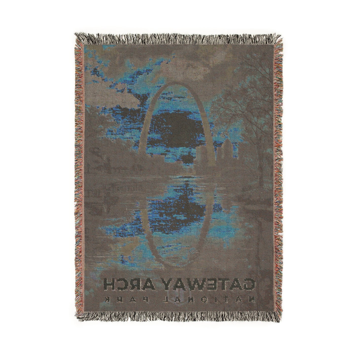 Gateway Arch National Park Woven Blanket | S18