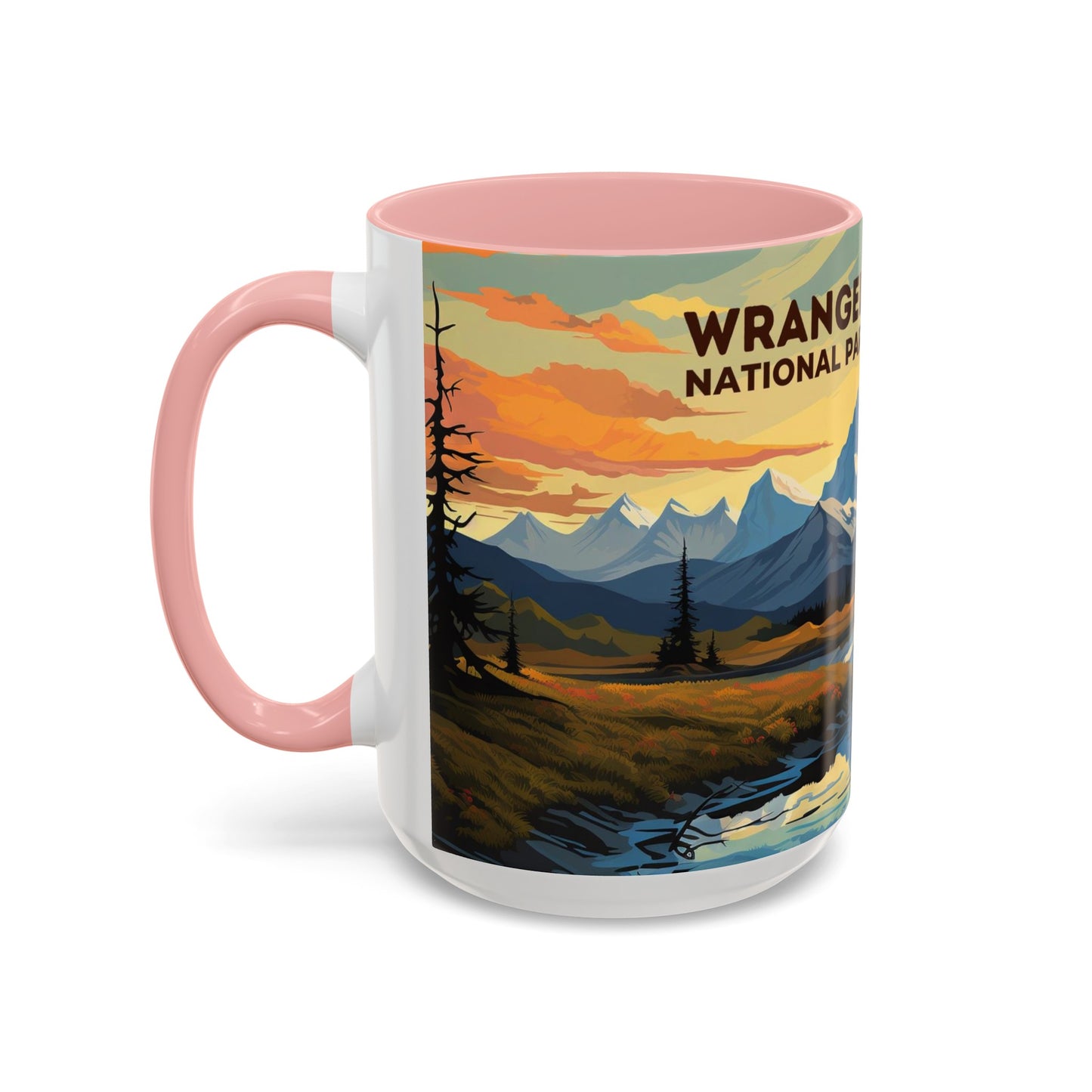 Wrangell-St. Elias National Park Mug | Accent Coffee Mug (11, 15oz)