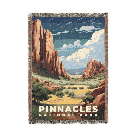 Pinnacles National Park Woven Blanket | S07
