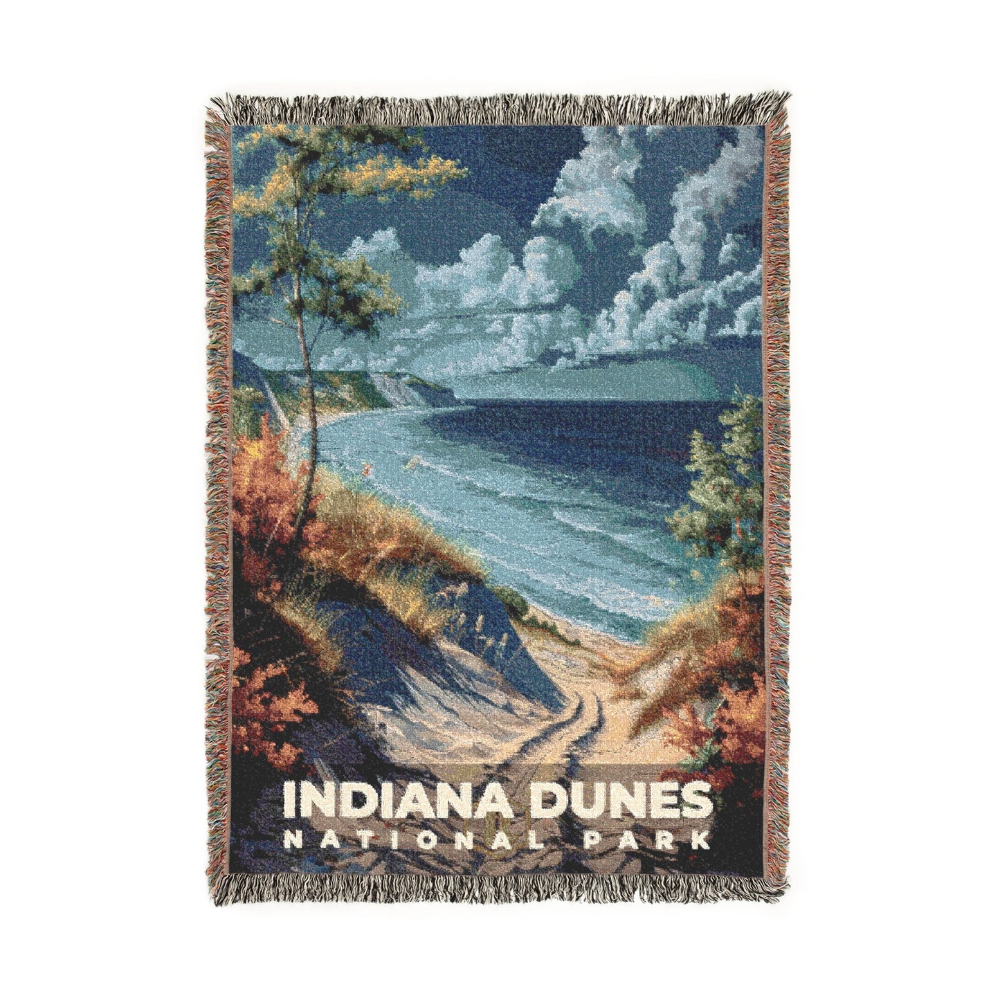 Indiana Dunes National Park Woven Blanket | S16