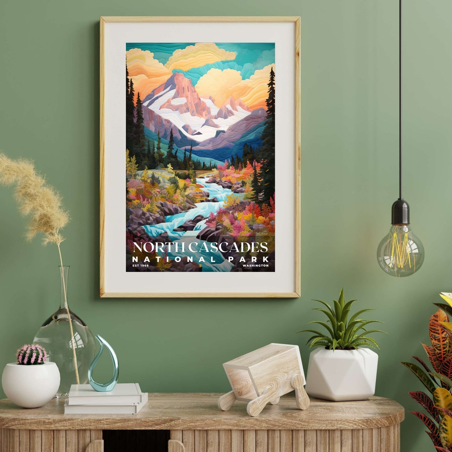 North Cascades National Park Poster | S09