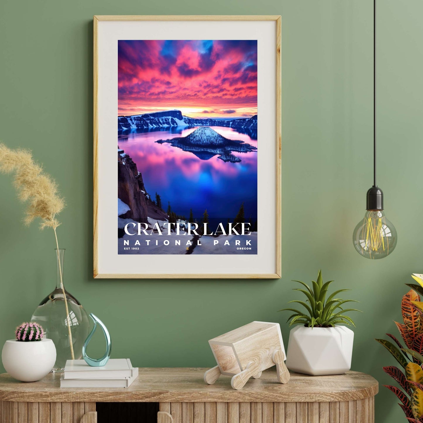 Crater Lake National Park Poster | S10