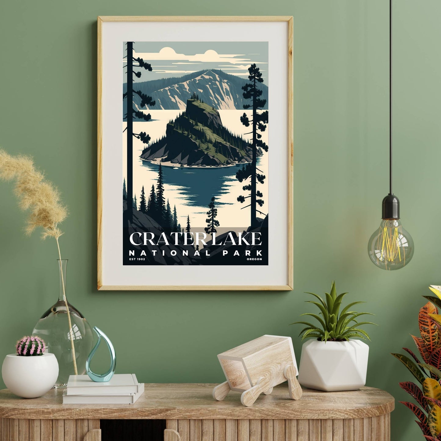 Crater Lake National Park Poster | S03