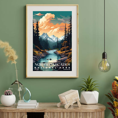 North Cascades National Park Poster | S05