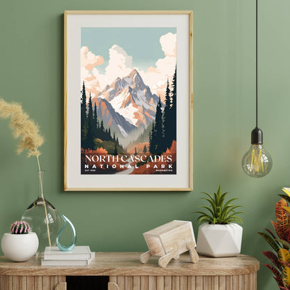 North Cascades National Park Poster | S03