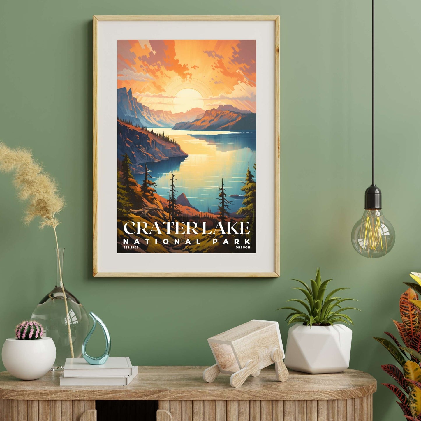 Crater Lake National Park Poster | S06