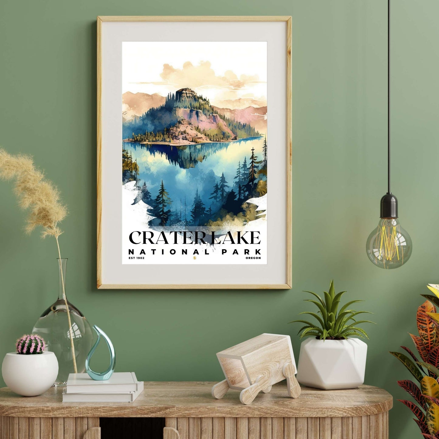 Crater Lake National Park Poster | S04