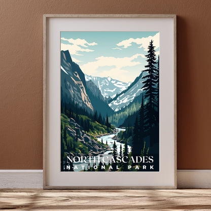 North Cascades National Park Poster | S01