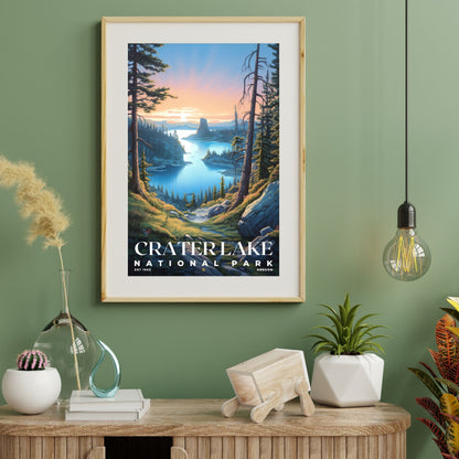 Crater Lake National Park Poster | S02