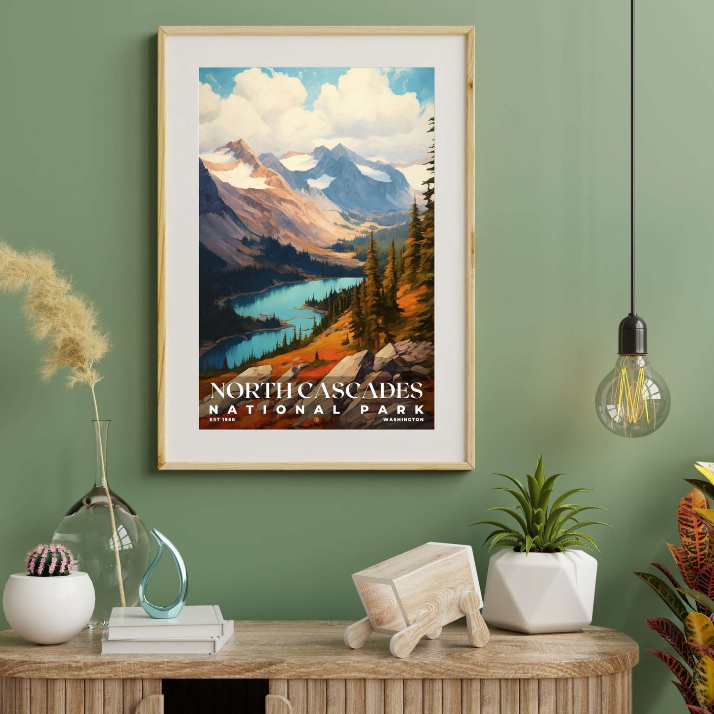 North Cascades National Park Poster | S06