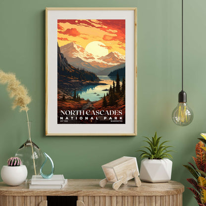 North Cascades National Park Poster | S07