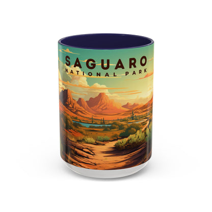 Saguaro National Park Mug | Accent Coffee Mug (11, 15oz)