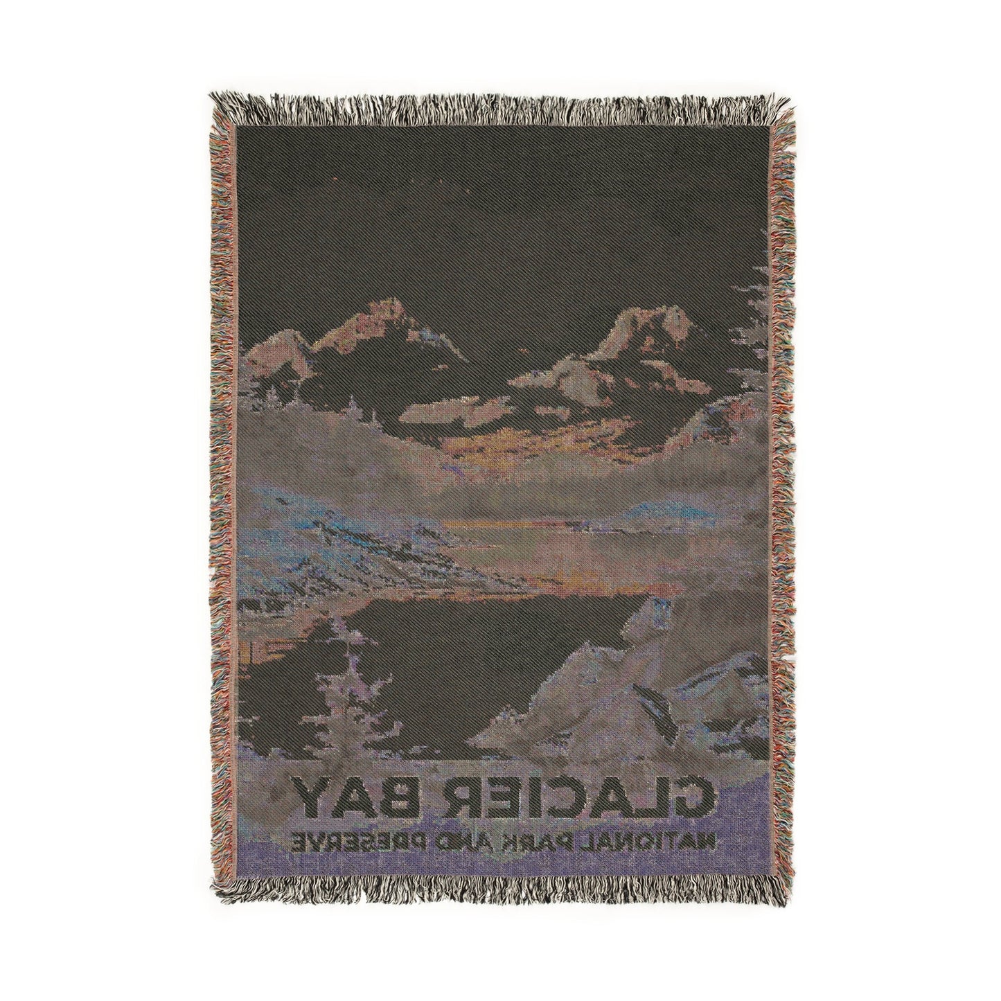 Glacier Bay National Park Woven Blanket | S08