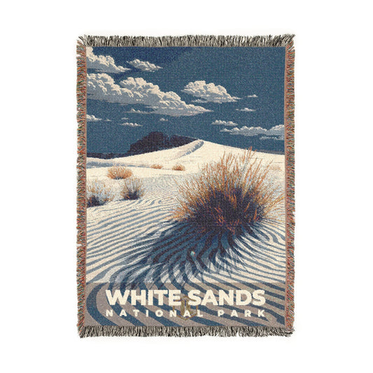 White Sands National Park Woven Blanket | S19