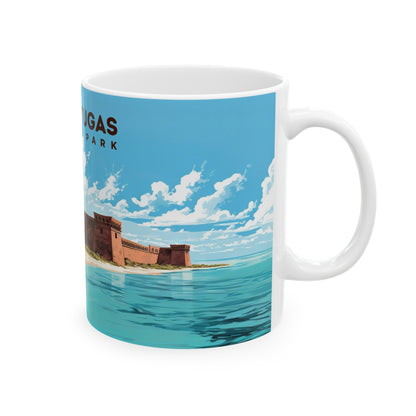 Dry Tortugas National Park Mug | White Ceramic Mug (11oz, 15oz)