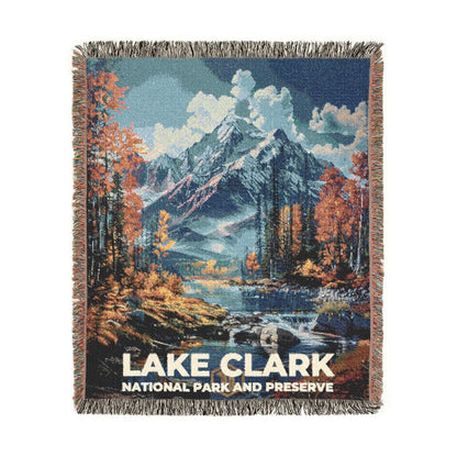 Lake Clark National Park Woven Blanket | S16