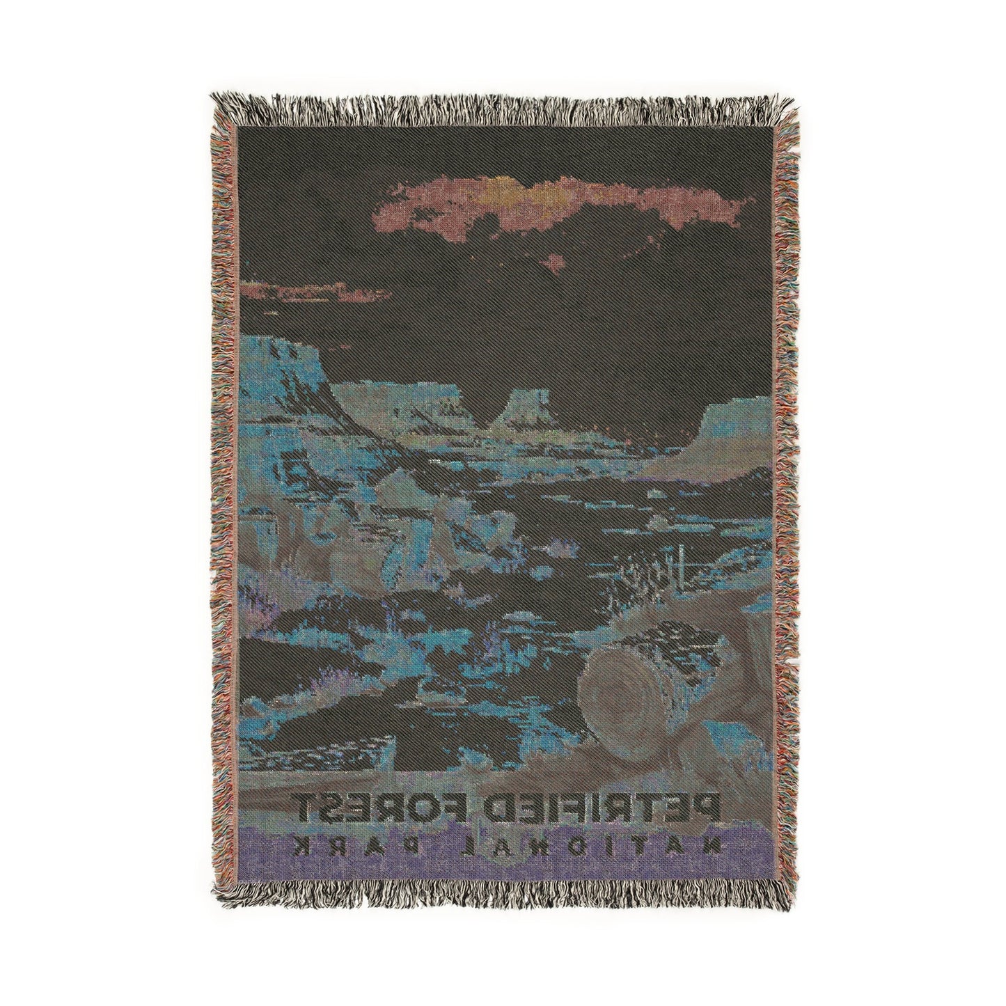 Petrified Forest National Park Woven Blanket | S08