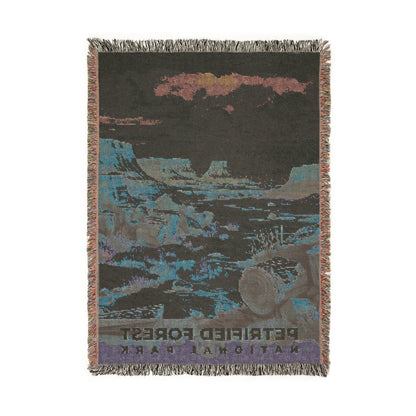 Petrified Forest National Park Woven Blanket | S08