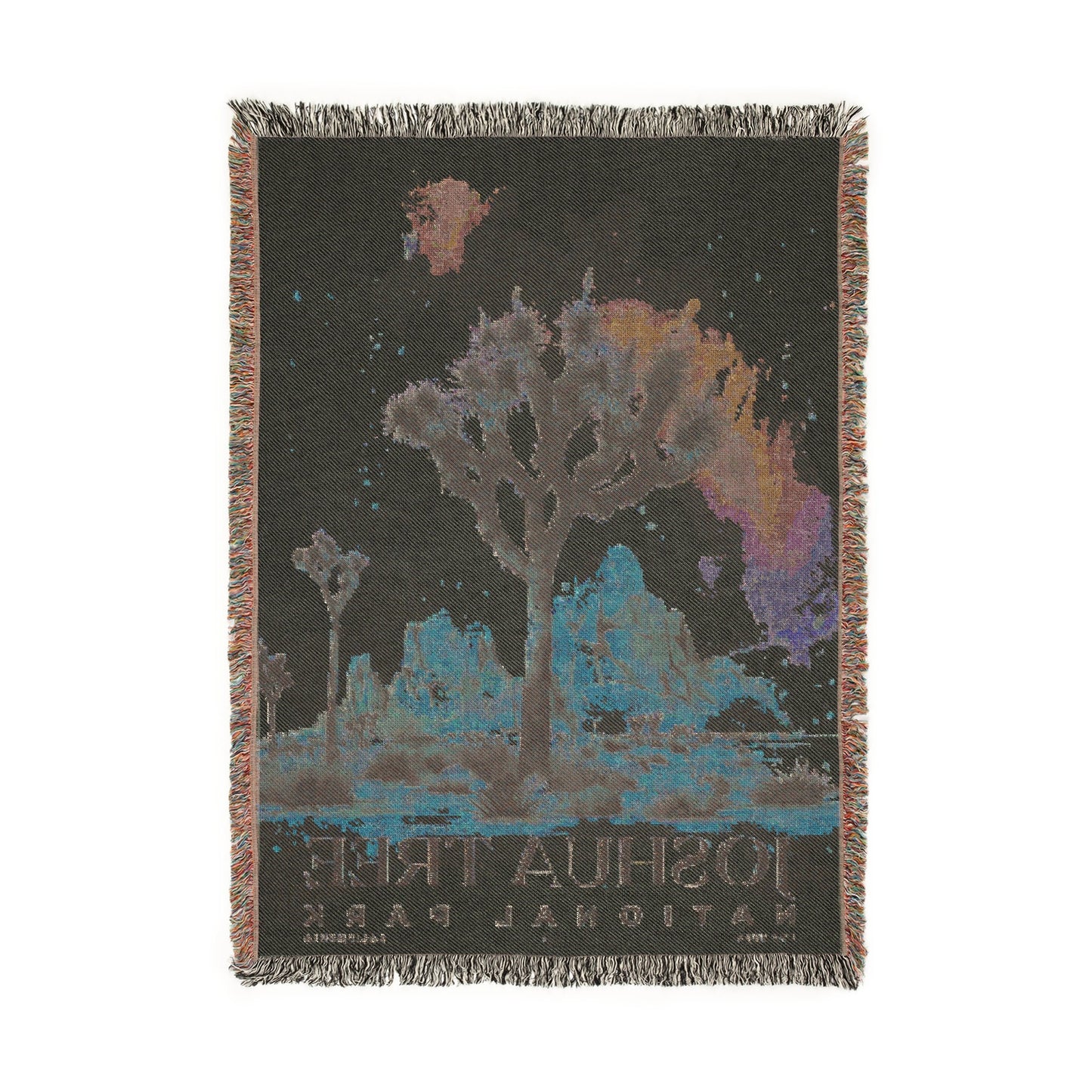 Joshua Tree National Park Woven Blanket | S04