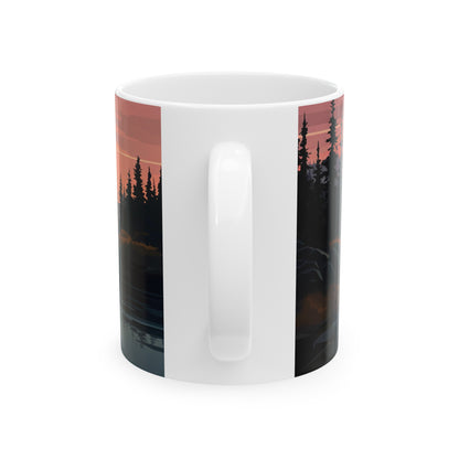 Isle Royale National Park Mug | White Ceramic Mug (11oz, 15oz)