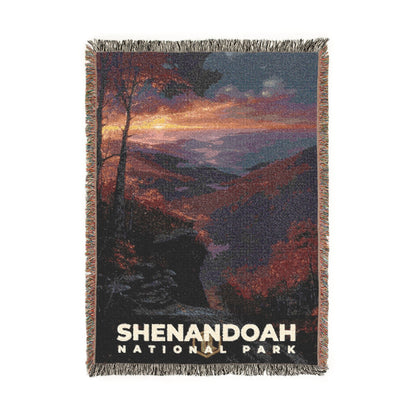 Shenandoah National Park Woven Blanket | S12