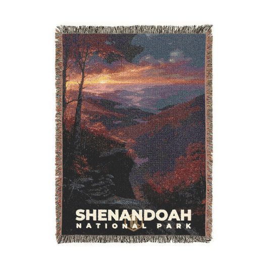 Shenandoah National Park Woven Blanket | S12
