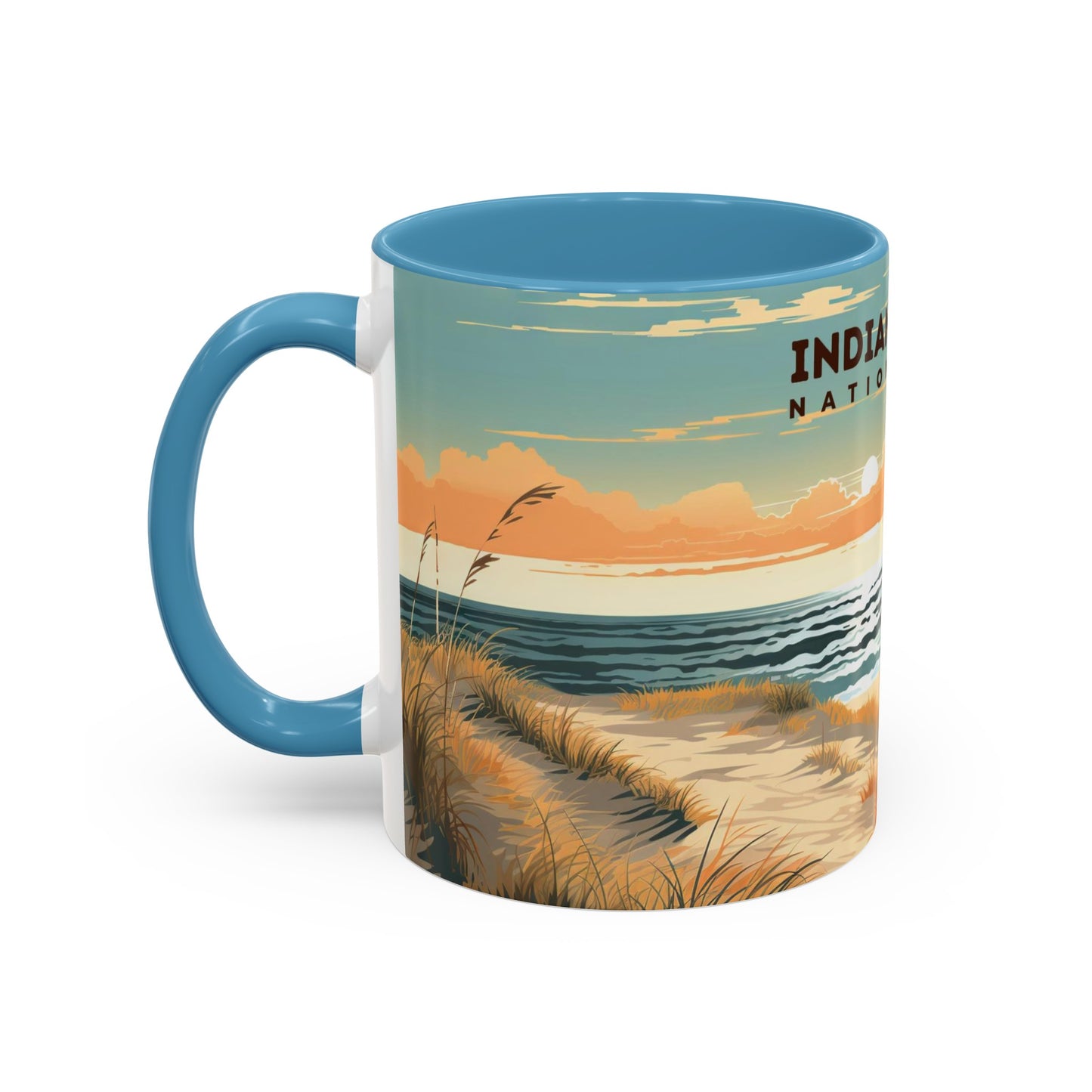 Indiana Dunes National Park Mug | Accent Coffee Mug (11, 15oz)