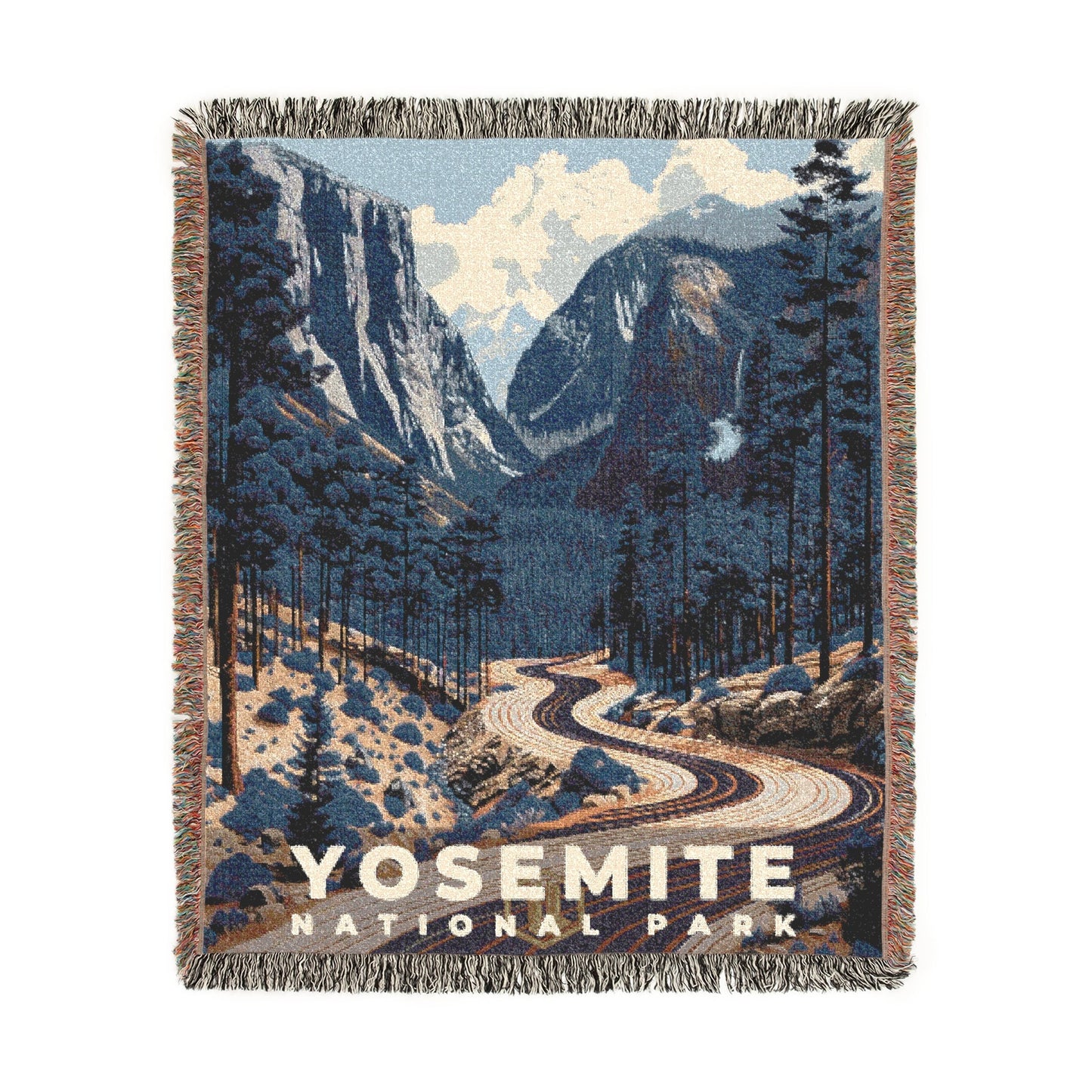 Yosemite National Park Woven Blanket | S19