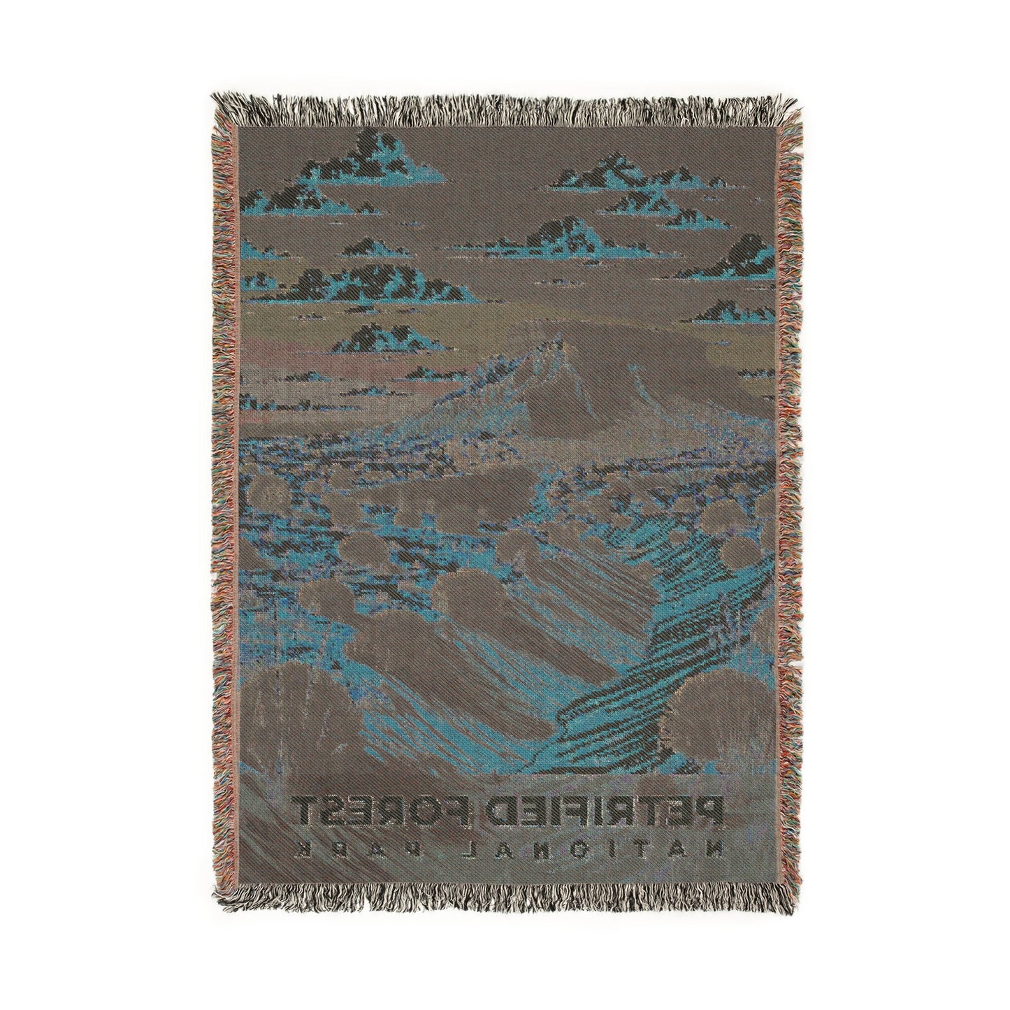Petrified Forest National Park Woven Blanket | S19