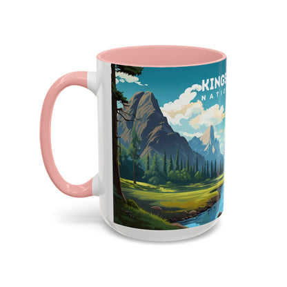 Kings Canyon National Park Mug | Accent Coffee Mug (11, 15oz)