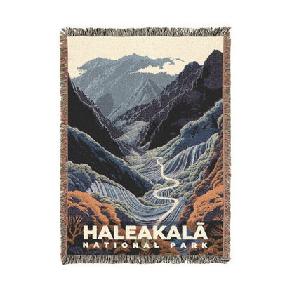 Haleakala National Park Woven Blanket | S19