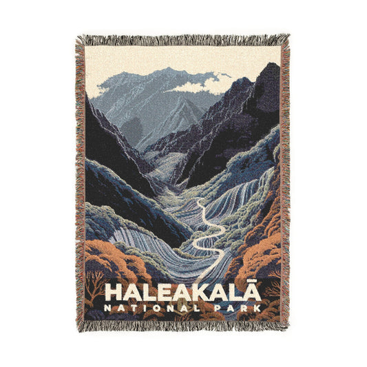 Haleakala National Park Woven Blanket | S19