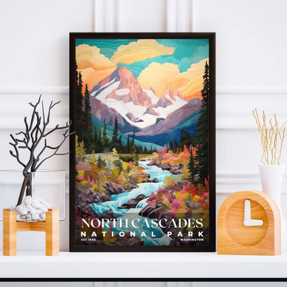 North Cascades National Park Poster | S09