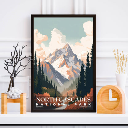 North Cascades National Park Poster | S03