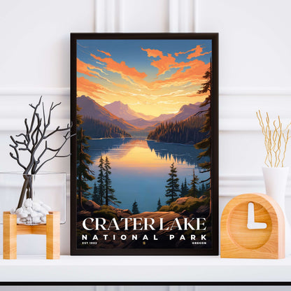 Crater Lake National Park Poster | S07