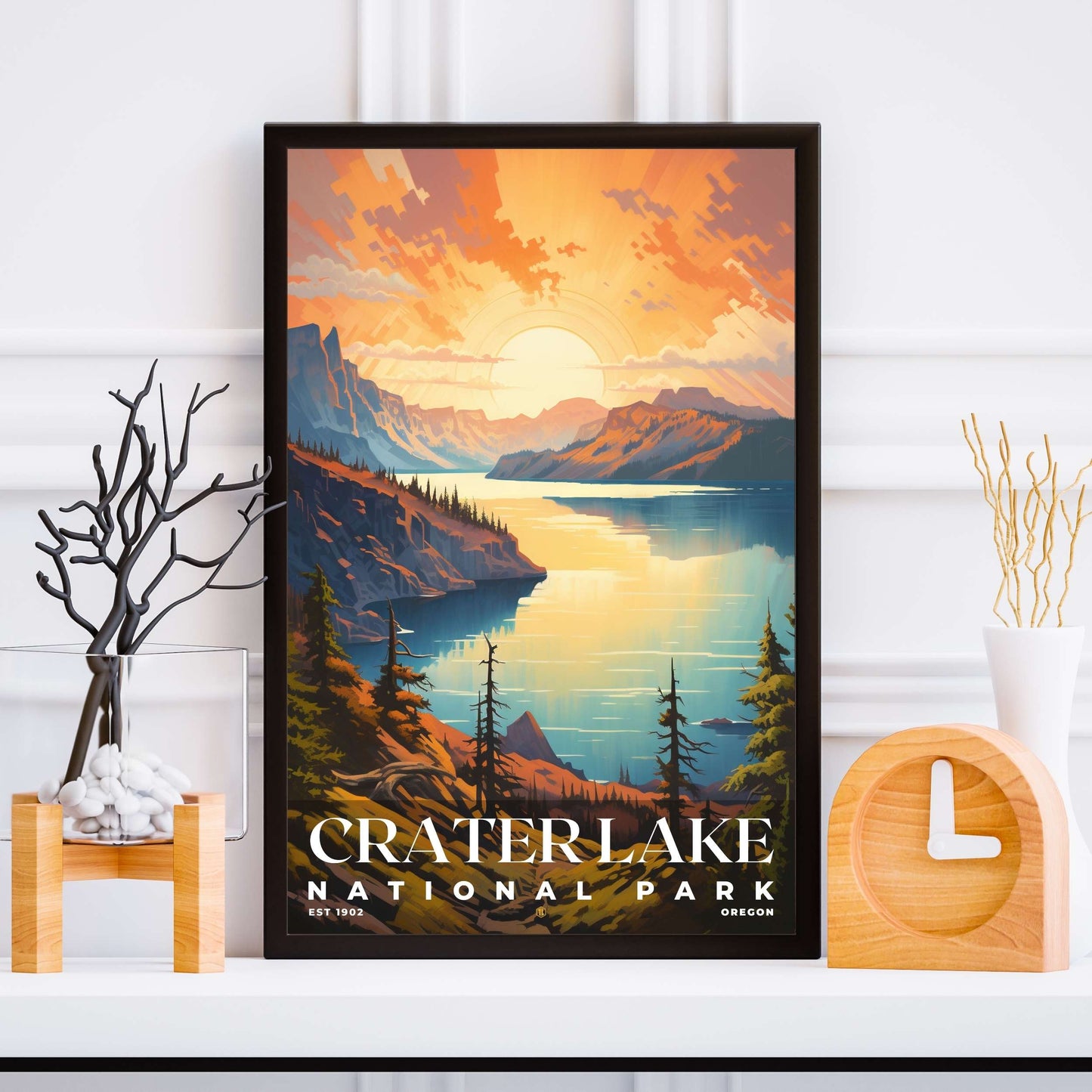 Crater Lake National Park Poster | S06