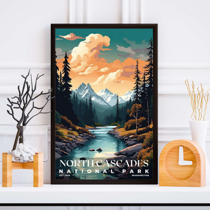 North Cascades National Park Poster | S05